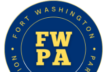 Image of a blue circle with the Acronym FWPA in yellow and the words Fort Washington above those letters.